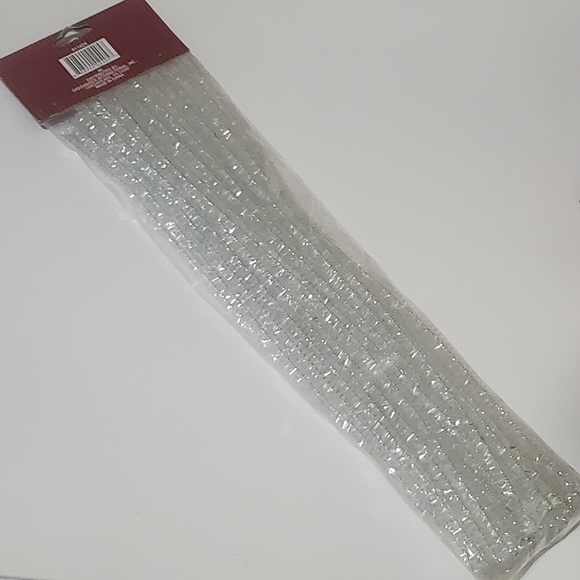 5/$15 50 Metallic Chenille Stems Clear - Picture 3 of 4